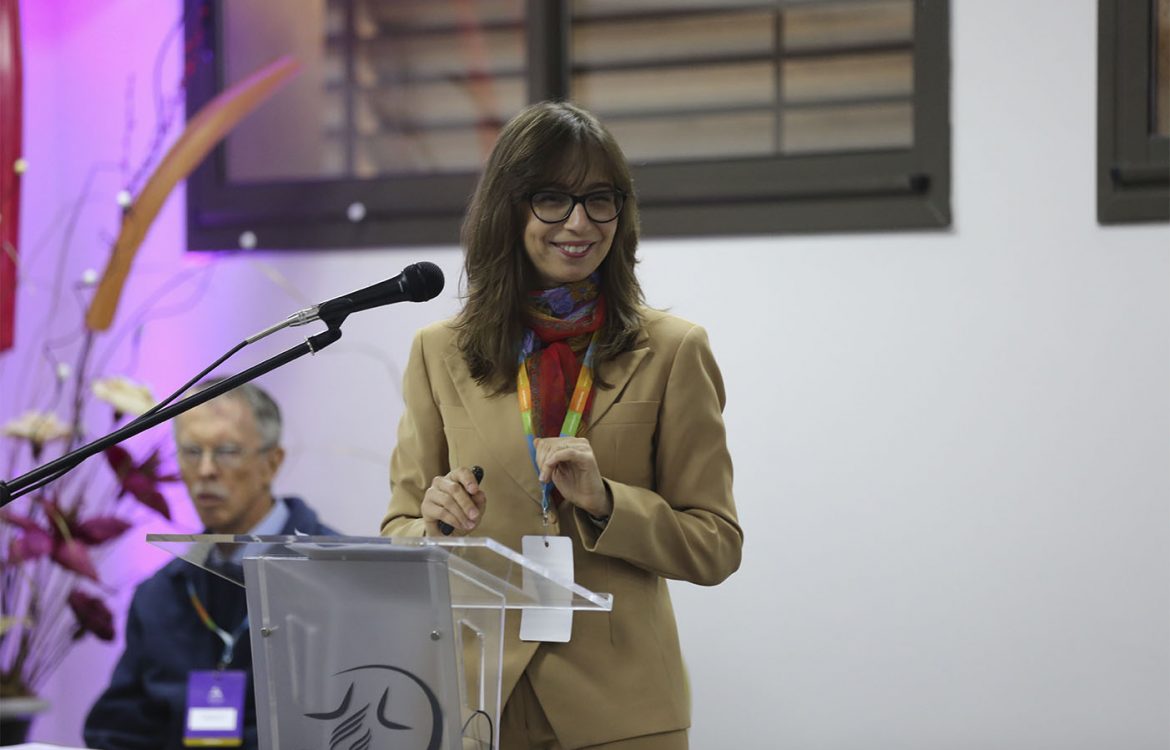 La Dra. Marcia Martins, disertante en el I Congreso Argentino de Nutrición vegetariana de la UAP