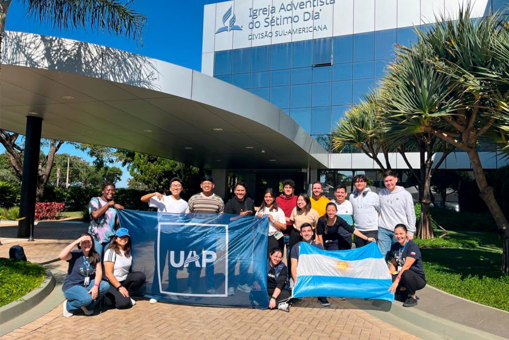 Delegación representante de la UAP en la División Sudamericana, Brasilia.