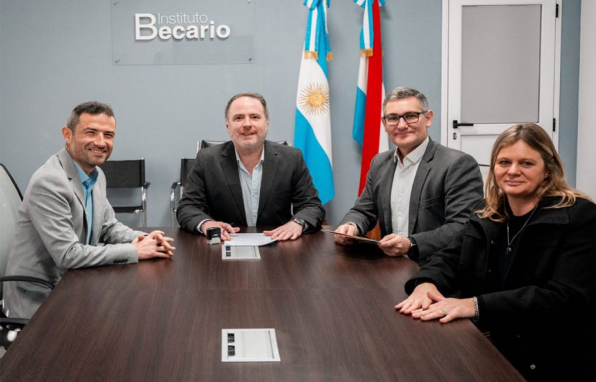 Se renovó convenio con el Instituto Autárquico Becario Provincial