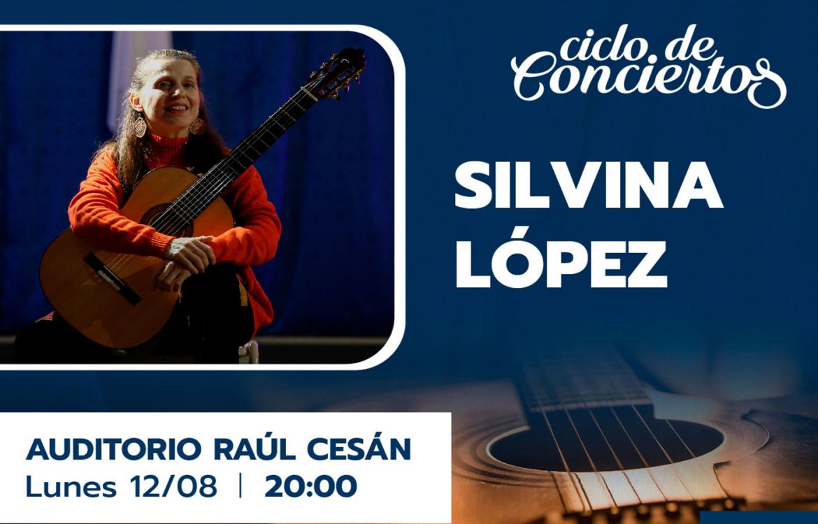 Silvina López ofrecerá un concierto en el marco del EIDIM