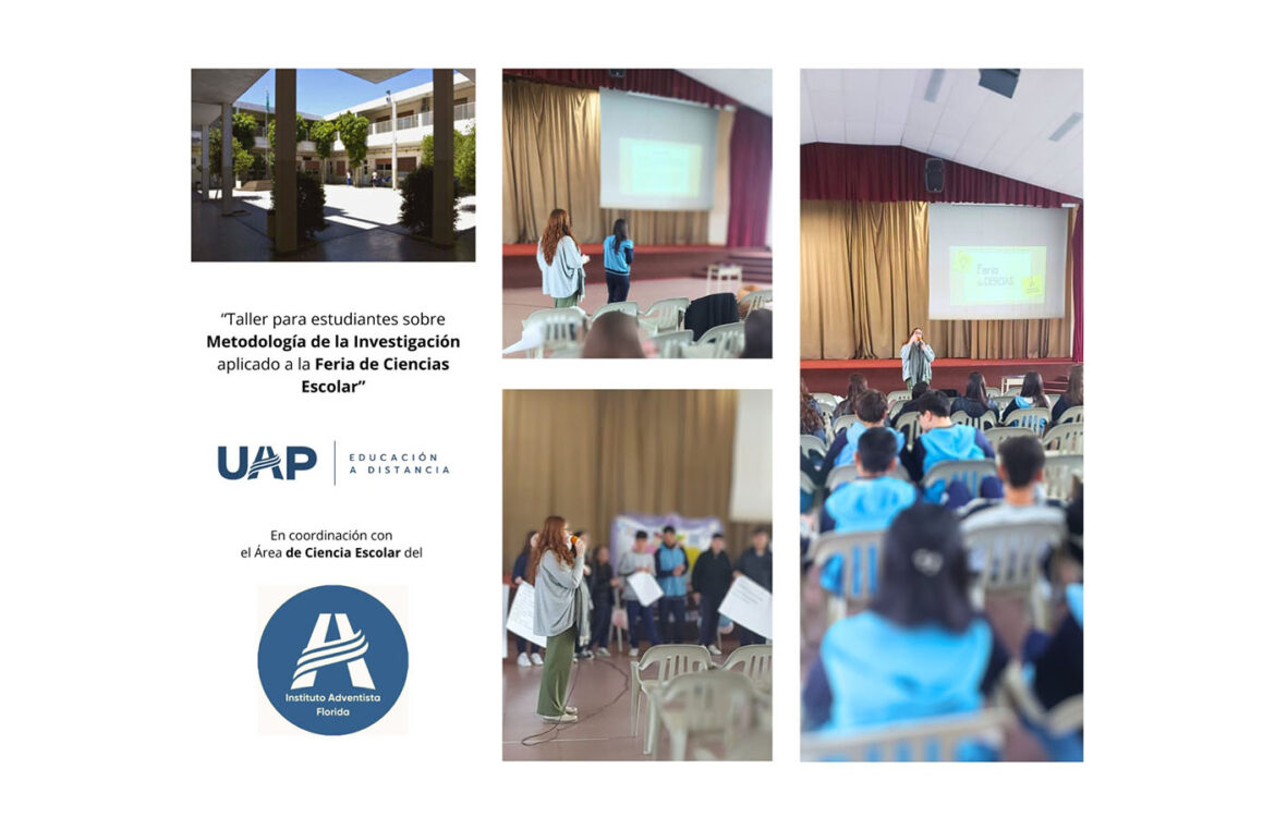 Capacitando en Investigación a estudiantes del Nivel Medio del Instituto Adventista Florida