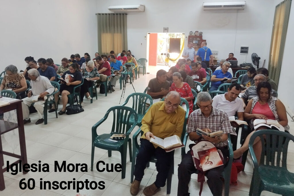 El SIED brindó un curso en la iglesia de Mora Cue.