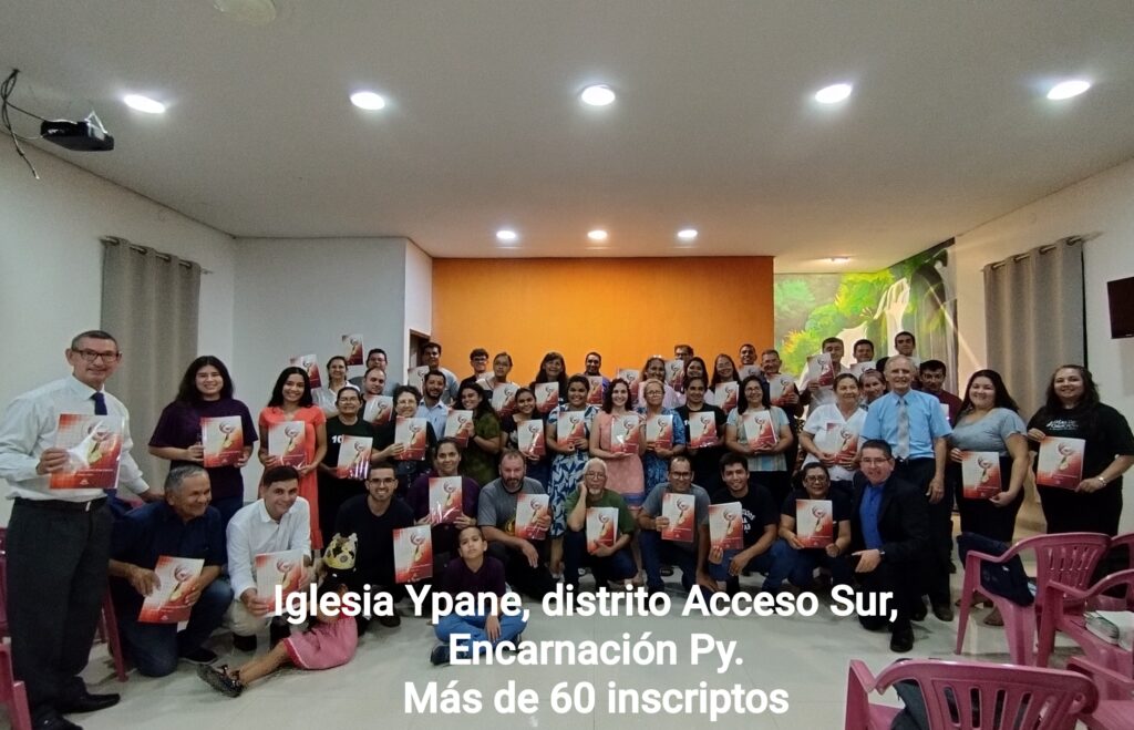 El SIED brindó un curso en la iglesia en la iglesia de Ypane, Encarnación. 