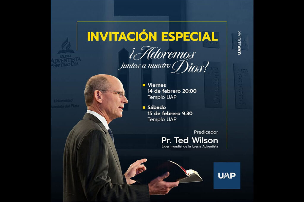 El Pr. Ted Wilson visitará la UAP