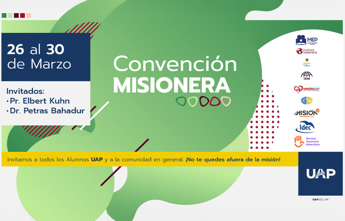 A pocos días de la Convención Misionera UAP