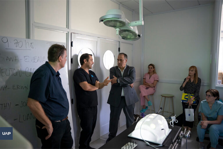 La A.A.C. acreditó el Centro de Simulación en Laparoscopía de la UAP