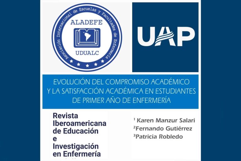 Enfermería UAP publica un artículo en la Revista Iberoamericana de Educación e Investigación en Enfermería
