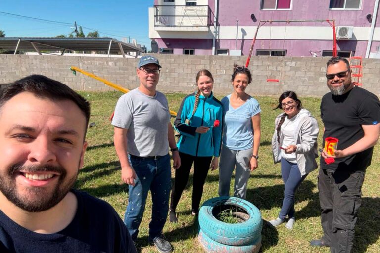Servicio Voluntario Corporativo de la UAP “en acción”