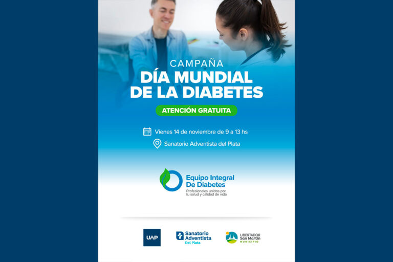 Jornada gratuita por el Día Mundial de la Diabetes