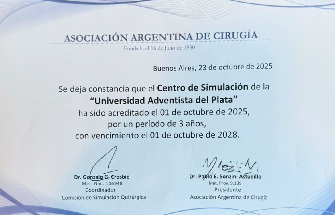 La UAP obtiene la certificación nacional de su Centro de Simulación Laparoscópica