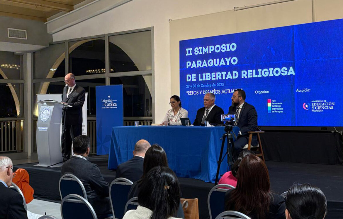 El Dr. Adrián Maldonado representó a la UAP en el II Simposio Paraguayo de Libertad Religiosa