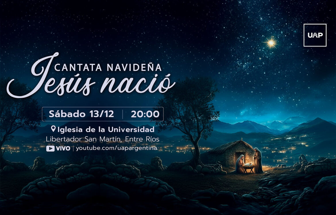 El sábado se realizará la Cantata Navideña “Jesús nació”