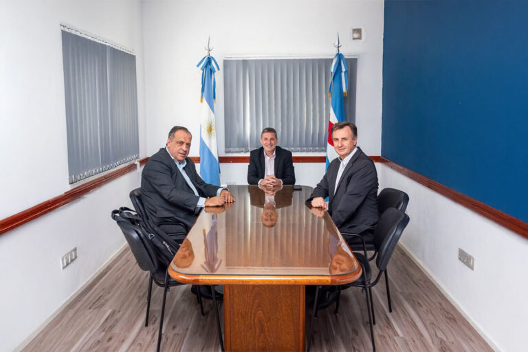 El Mag. Rizzo y el Mag. Marí se encontraron con autoridades de universidades entrerrianas y del gobierno provincial