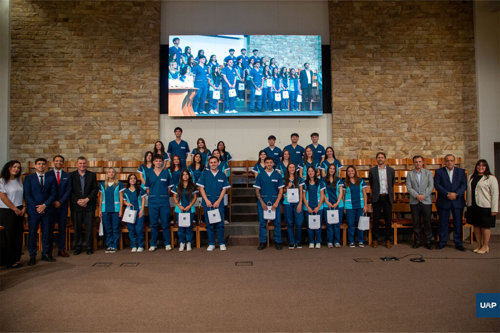 Ingresantes de la carrera de Odontología.