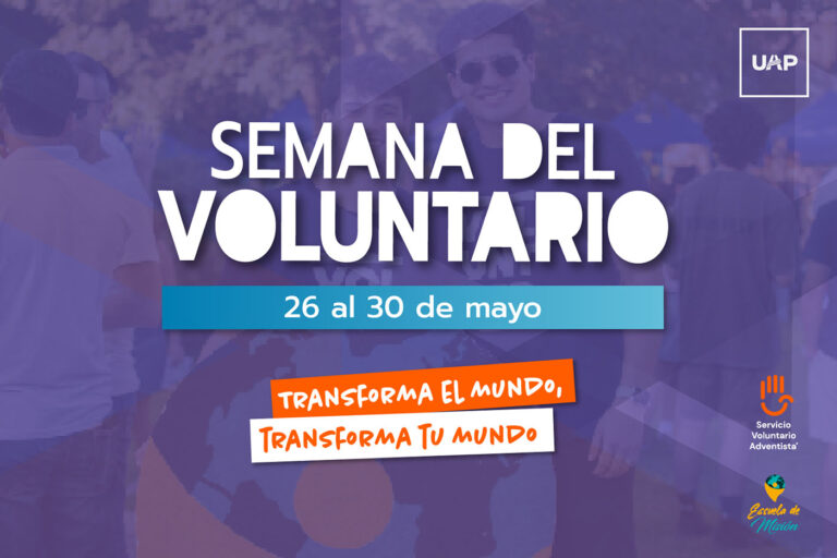 La UAP impulsa una nueva edición de la Semana del Voluntariado