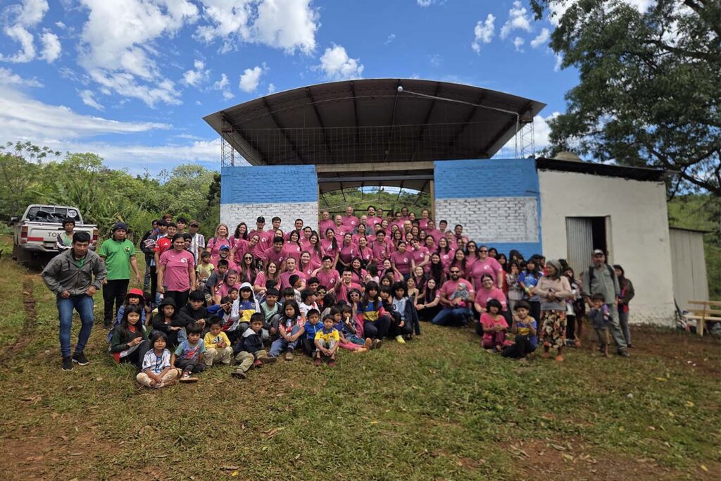 Enfermería de la UAP y pares de la Universidad Loma Linda realizaron acciones solidarias en El Soberbio, provincia de Misiones, Argentina