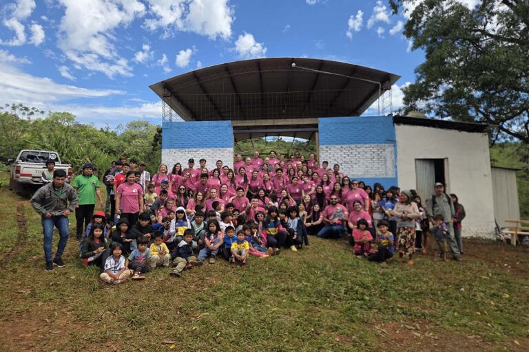 Enfermería de la UAP y pares de la Universidad Loma Linda realizaron acciones solidarias en El Soberbio, provincia de Misiones, Argentina